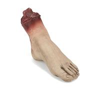 DEGUISE TOI - Décoration Pied ensanglanté - 1 Pied - Taille Unique - Rouge - Decoration/Animation - Plastique - - Halloween