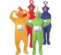 DEGUISE TOI - Déguisement de groupe Teletubbies - Taille Unique - Multicolore - Déguisements couples - - - Carnaval