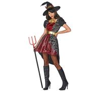DEGUISE TOI - Déguisement sorcière diabolique femme - XL