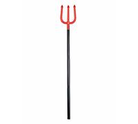 DEGUISE TOI - Fourche Rouge Diable 120 cm - Fourche - Taille Unique - Rouge - Accessoires pour déguisement - Plastique - - Halloween