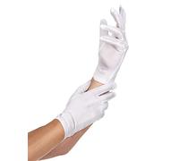 Gants blancs adulte - TU - Femme - Intérieur - Qualité supérieure