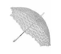 DEGUISE TOI KULTFAKTOR GmbH Parasol avec pointe Blanc
