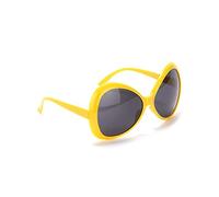 DEGUISE TOI - Lunettes disco adulte jaune - Lunettes - Taille Unique - Jaune - Accessoires pour déguisement - Plastique - - Carnaval