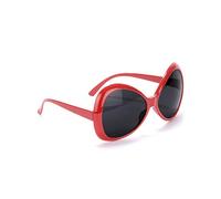 Deguisetoi Lunettes disco adulte rouge