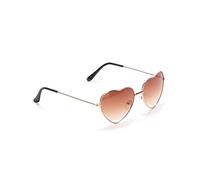 Lunettes romantiques coeur marron