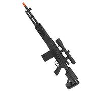 DEGUISE TOI - Mitraillette longue noire enfant 71 cm - 1 Mitraillette - Taille Unique - Noir - Accessoires pour déguisement - Plastique - - Carnaval