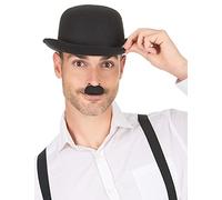 DEGUISE TOI - Moustache Charlie Chaplin Noire Adulte - Moustache