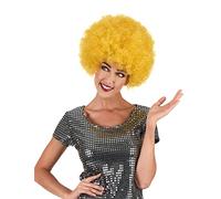DEGUISE TOI - Perruque clown jaune confort adulte - Perruque - Taille Unique - Jaune - Accessoires pour déguisement - Synthétique - - Carnaval