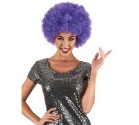 DEGUISE TOI - Perruque clown violette confort adulte - Perruque - Taille Unique - Fluos - Accessoires pour déguisement - Synthétique - - Carnaval