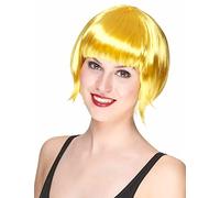 DEGUISE TOI - Perruque courte jaune femme - Perruques courtes