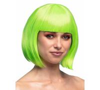 DEGUISE TOI - Perruque courte verte fluo femme - Taille Unique - Autres - Accessoires pour déguisement - - - Carnaval