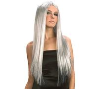 DEGUISE TOI - Perruque longue grise femme Halloween - Taille Unique - Autres - Accessoires pour déguisement - - - Halloween