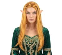 DEGUISE TOI - Perruque longue hippie rousse femme - Perruque - Taille Unique - Rousses - Accessoires pour déguisement - Cheveux synthétiques - -