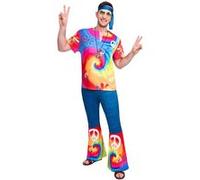 amscan Années 1960 Free Spirit Man Costume Size Standard