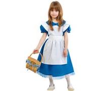 FIESTAS GUIRCA Déguisement de Femme de Chambre Victorienne pour Enfant Fille 7-9 Ans