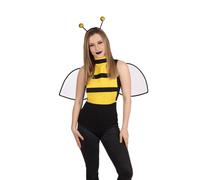 Déguisement Abeille Ensemble Adulte Kit Guêpe Insecte Costume