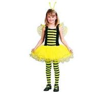 déguisement abeille fille - 5/6 ans - jaune - guirca 81846 Jaune G