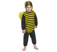 DEGUISE TOI - Déguisement abeille enfant - Combinaison - Cagoule - Ailes - XS 3-4 ans (92-104 cm) - Jaune - Déguisements enfants - - - Carnaval