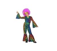 Déguisement - AC-DÉCO - Disco fille - Multicolore - 5/6 ans - Polyester 5-6 ans
