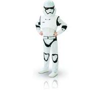 Lucas Rubies - Star Wars Officiel - Costume de Storm Trooper - Déguisement Enfant Taille 9-10 Ans - Combinaison avec Armure Rembourrée et Masque - Parfait pour Jeunes Recrues Impériales