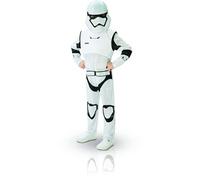 Lucas Rubies - Star Wars Officiel - Costume de Storm Trooper - Déguisement Enfant -Taille 11-13 Ans - Combinaison avec Armure Rembourrée et Masque - Parfait pour Jeunes Recrues Impériales Halloween
