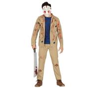Déguisement ado - Jason - 14/16 ans - Veste déchirée - Masque de hockey - Pantalon assorti 14-16 ans