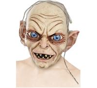 Funidelia Masque Gollum - Le Seigneur des Anneaux pour homme. Accessoires de déguisements pour Adultes