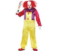 Déguisement Adulte Clown assassin Taille 52-54 jaune G