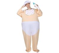 Déguisement Adulte Combinaison Déguisement de Fête Cosplay Blague Farce | pyjama géant enfant avec chapeau biberon couples femmes hommes théâtre scène événement festif