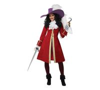 Déguisement Adulte De Captain Hook California Costumes Rouge, Taille Small