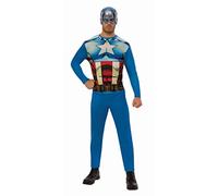 Rubies - Avengers Officiel - Déguisement luxe Black Panther sur cintre (Enfant) - Taille 5-6 ans