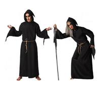 Déguisement Adulte Moine Sorcier Noir XL