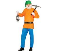 Fiestas Guirca Costume Nain Adulte (48-50/M) T-shirt Ceinture Bonnet Pantalon Homme