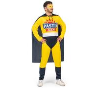 Déguisement Adulte - STC - Costume Pastis Man - Jaune - 4 pièces
