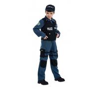 Chaks Déguisement Agent SWAT Garçon Noir