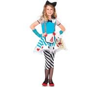 Déguisement Alice Chic pour fille - LEG AVENUE EUROPE - 3 ans - Enfant - Noir 3 ans