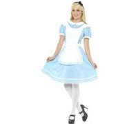 déguisement alice princesse de conte femme - m - bleu - smiffys 41012m Bleu G