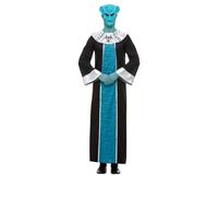 Déguisement Alien Bleu Homme - Taille: M Noir