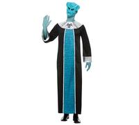 Déguisement alien bleu homme XL