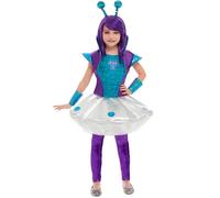 Déguisement Alien Bleu pour fille - Smiffys - 3 ans - Carnaval et soirées costumées 12 mois