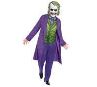 Déguisement - AMSCAN - Joker classique homme - Violet - Licence Batman - Veste, gilet, pantalon, demi-masque XL