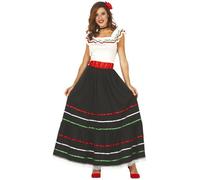 Déguisement Anais mexicaine femme - FIESTAS GUIRCA, S.L. - Noir - Adulte M