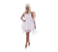 DÉGUISEMENT ANGE CÉLESTE PARADIS BLANC FEMME L