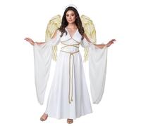 Déguisement ange divin blanc luxe femme M