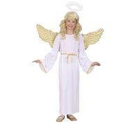 Déguisement Ange Doré Enfant - Taille: 11-13 Ans (158 Cm) Blanc