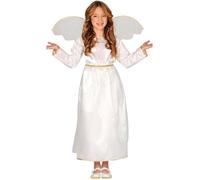 Déguisement Ange Robe pour fille - GUIRMA, S.A. - 10 ans - Blanc - Carnaval, Noël 5 ans