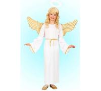 Widmann Angel (Dress, Belt, Halo) (116 cm / 4-5 Years) White