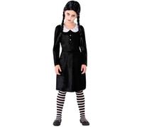 Déguisement - ANGEL TOMAS - Écolière Gothique - Noir - Fille - Dès 4 ans 7-9 ans