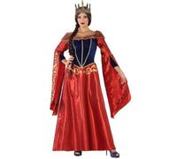 Atosa Medieval Queen Costume Rouge M-L