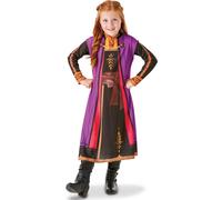 Déguisement Anna La Reine Des Neiges 2 Fille - Taille: 7 À 8 Ans (117 À 128 Cm) Multicolore